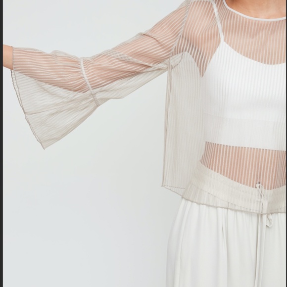 Aritzia Babaton Humbert Blouse in Black - Picture 4 of 5